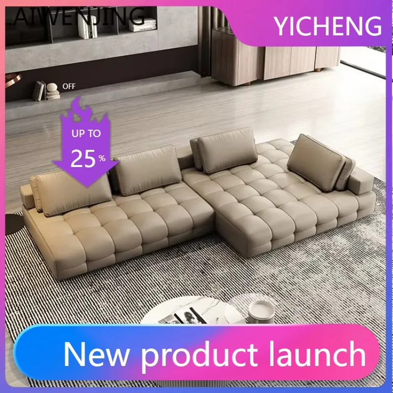 

LYY Italian simple modern large flat square special-shaped splicing combination sofa
