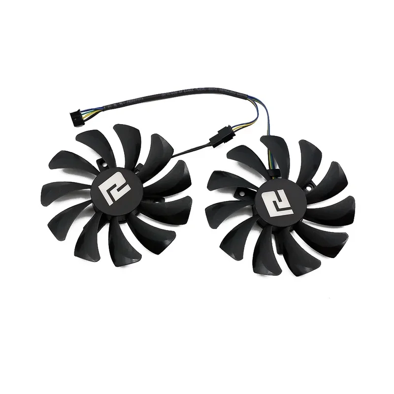 85MM 4Pin DIY GPU Cooling Fan For Powercolor RX5500 XT RX5600 XT RX5700 RX6600 RX6600XT RX6700XT Fighter Graphics Video Card