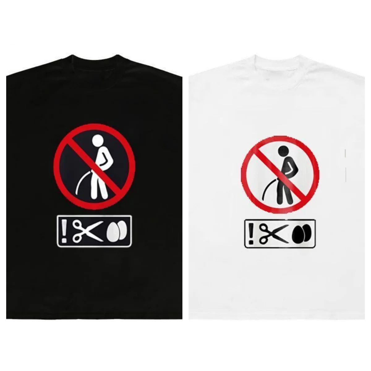 

T-shirt Américain D'été Nouveau Pur Coton Imprimé Lâche À Manches Courtes Pour Hommes Et Femmes T