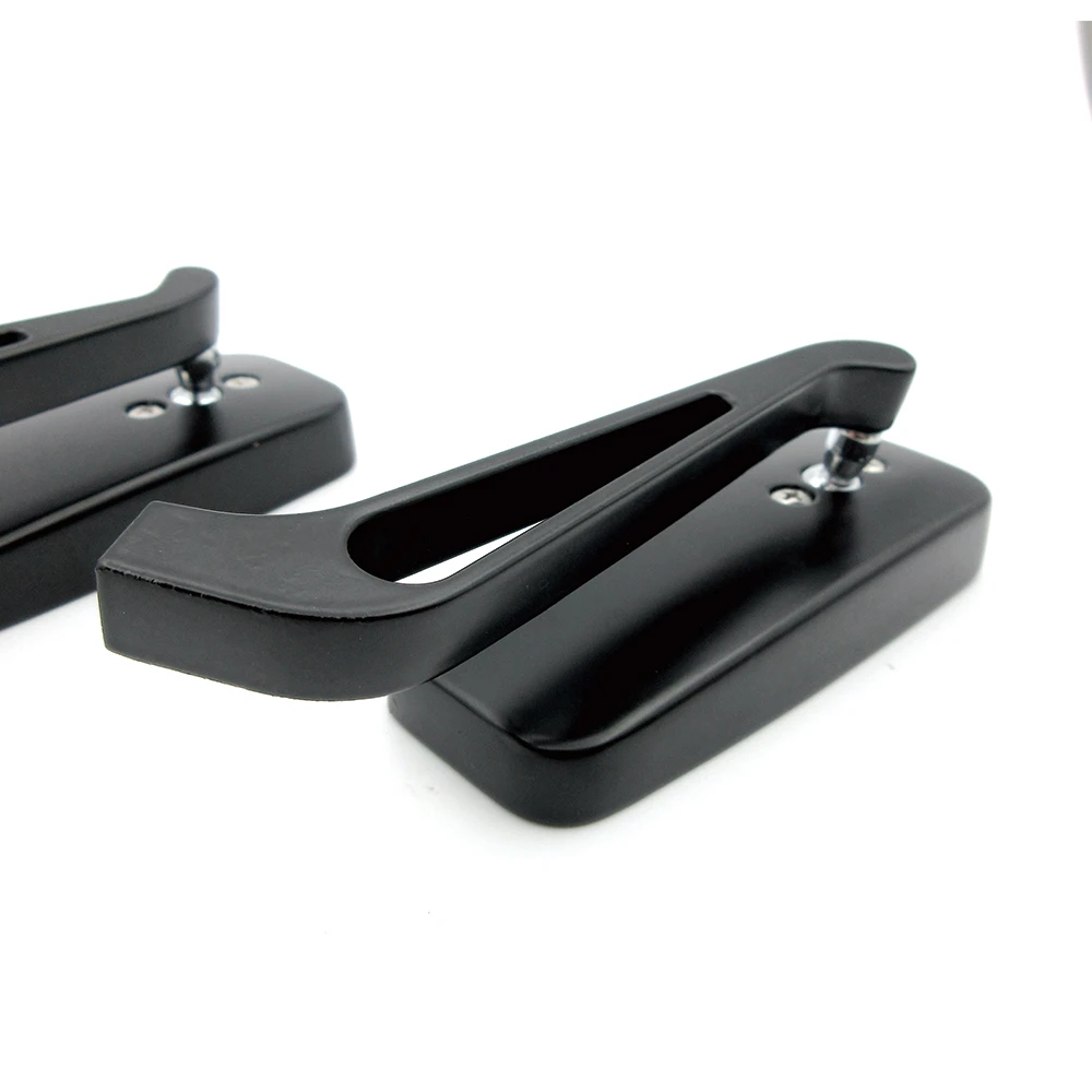 Motorcycle 8/10MM Rear View Mirrors Chrome/Black Set For Harley Dyna Softail Sportster Touring Motorcycles Rearview Side Mirrors