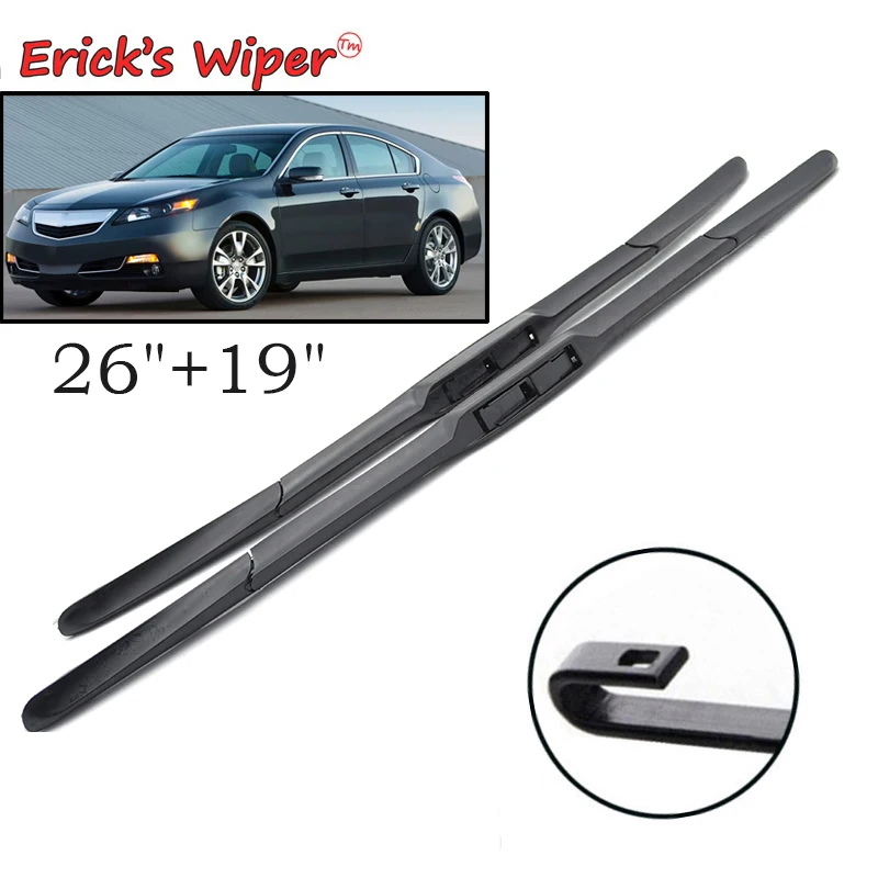 Erick's Wiper Front Wiper Blades For Acura TL UA6 UA7 UA8 UA9 2004 - 2013 Windshield Windscreen Window Car Rain Brushes 26