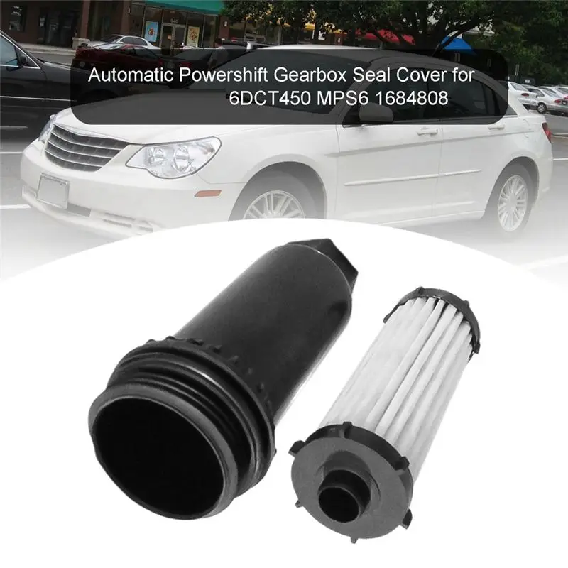 2Pcs Car Gearbox Oil Filter 6DCT450 MPS6 For Dodge Ford Kuga S-MAX Volvo Automatic Transmission Filter 7M5R-6C631-AD-Y79A