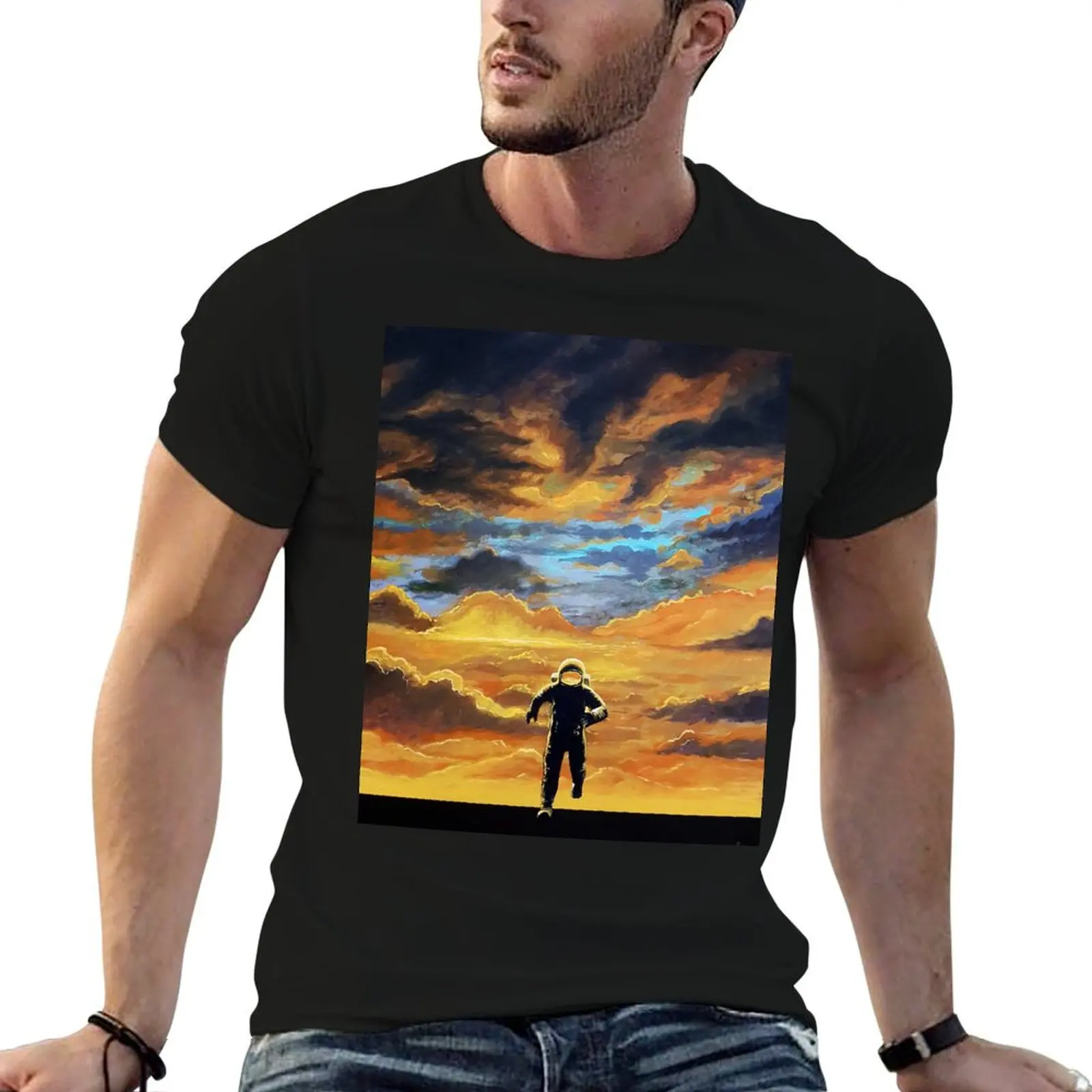 T-shirt Perseverance, t-shirts drôles pour hommes, t-shirts imprimés personnalisés pour hommes, t-shirt en coton doux