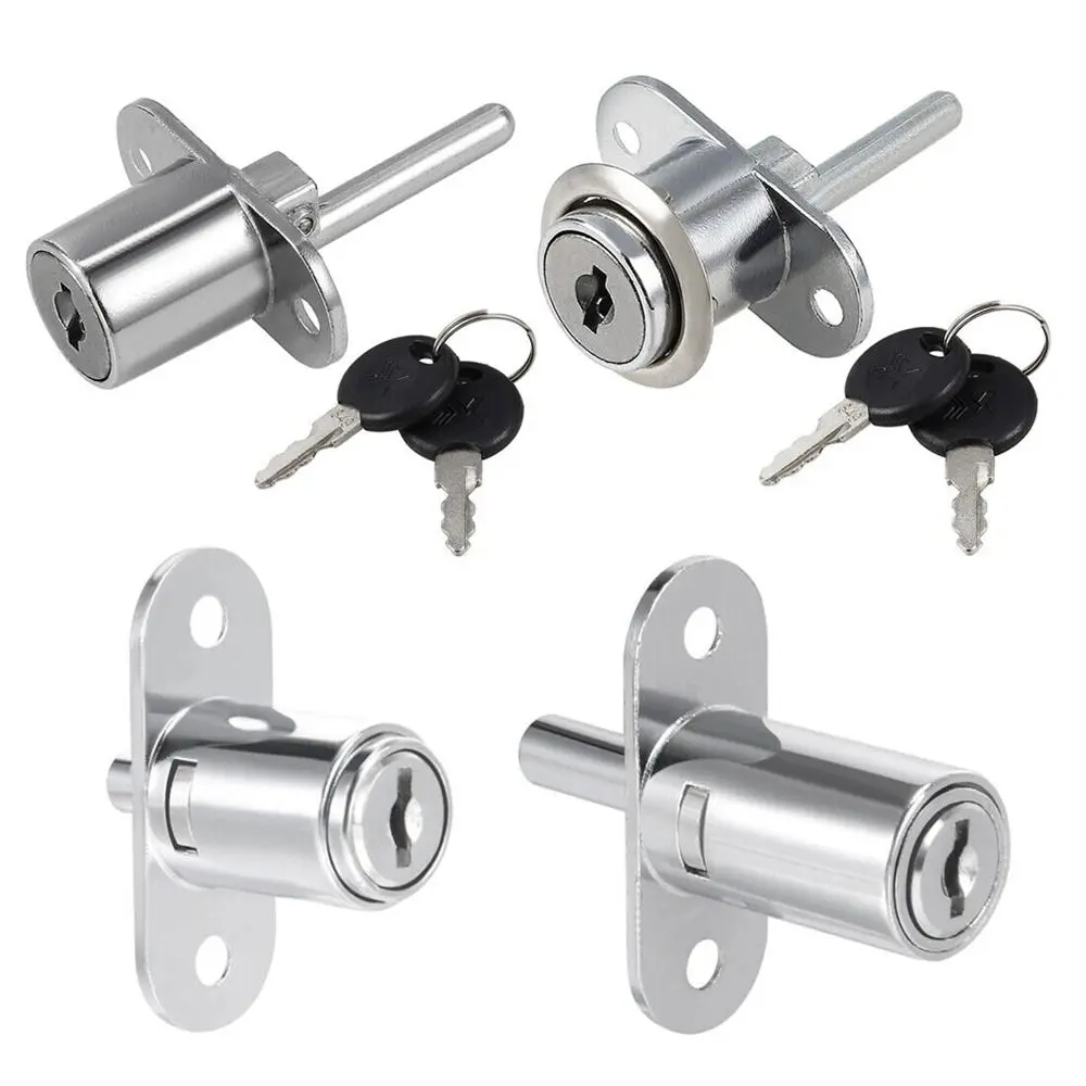 1 Stück Nocken zylinder Dreifach schloss Schreibtischs chrank Schublade Front schloss Möbel Hardware Zink legierung Sicherheits schloss