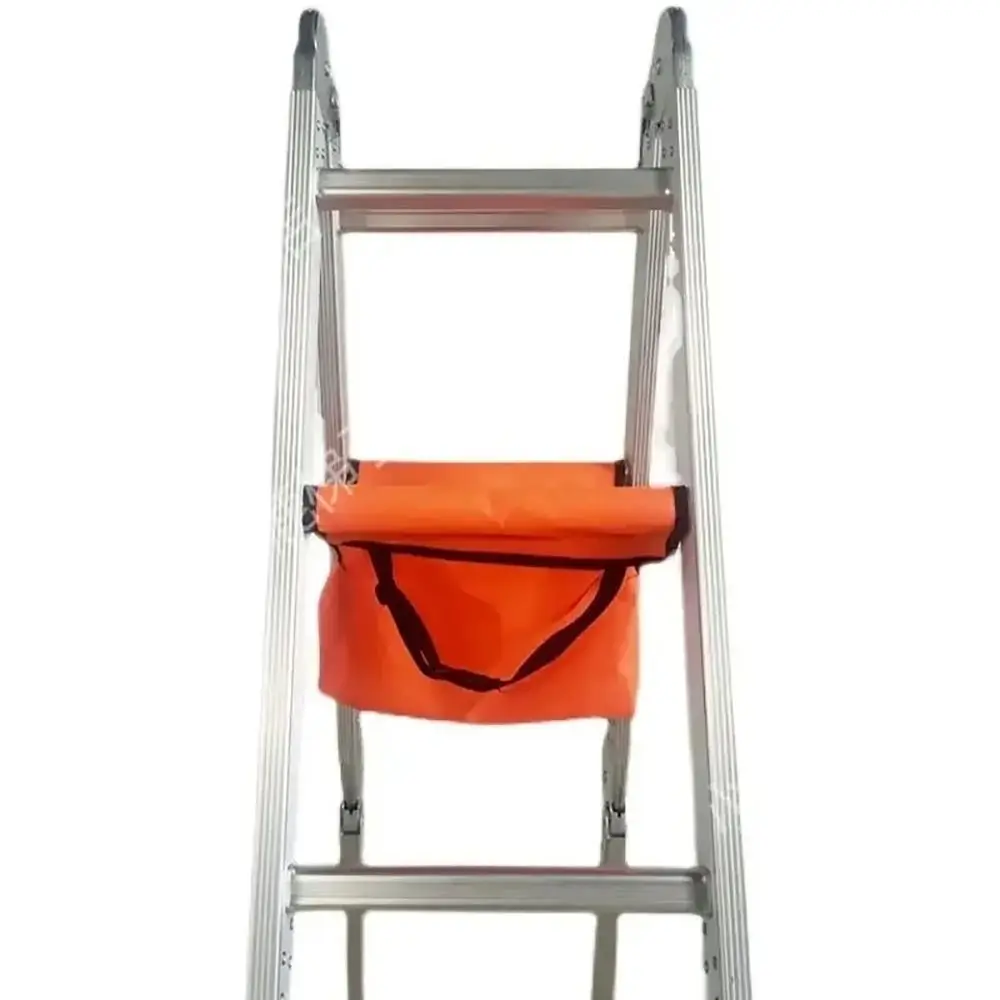 1Pcs Oxford Cloth Folding Ladder Tool Storage Bag Portable Folding Design Ladder Hanging Bag Versatile Portable Ladder Tool Bag
