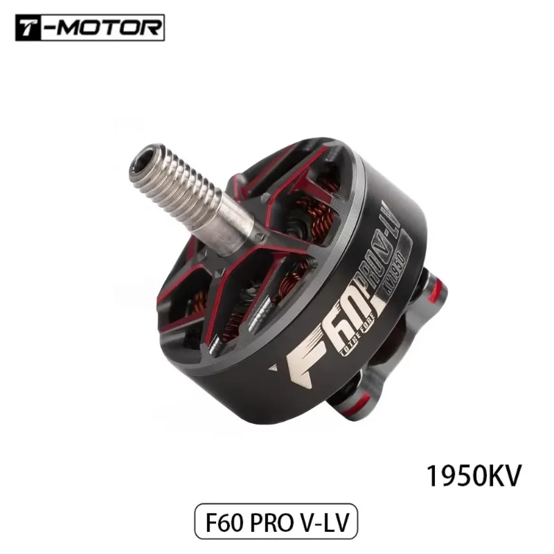 T-MOTOR F60 V-LV Brushless Motor 1950kv 2020kv 5-inch 5-6s Drone Motor for Fpv Freestyle Competition