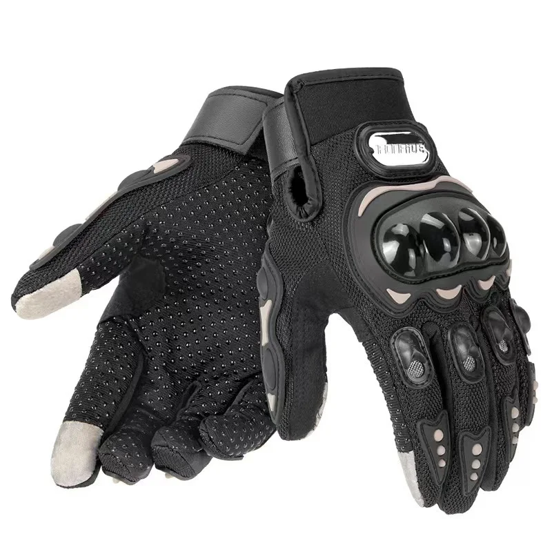 Men & Women Full Finger Motorbike Racing Gloves, Anti-slip Protective Riding Gloves for Motorcycle & Cycling, Guantes Moto