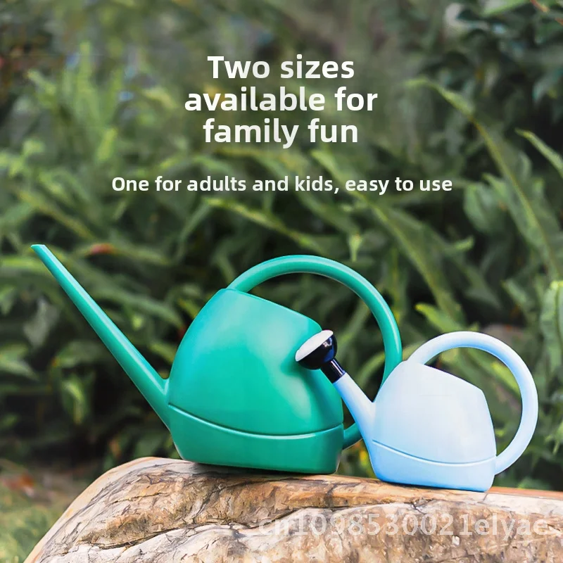 

3.5L Household Watering Can Long Mouth Shower Watering Kettle for Kindergarten Children's Garden Sprayer Plastic