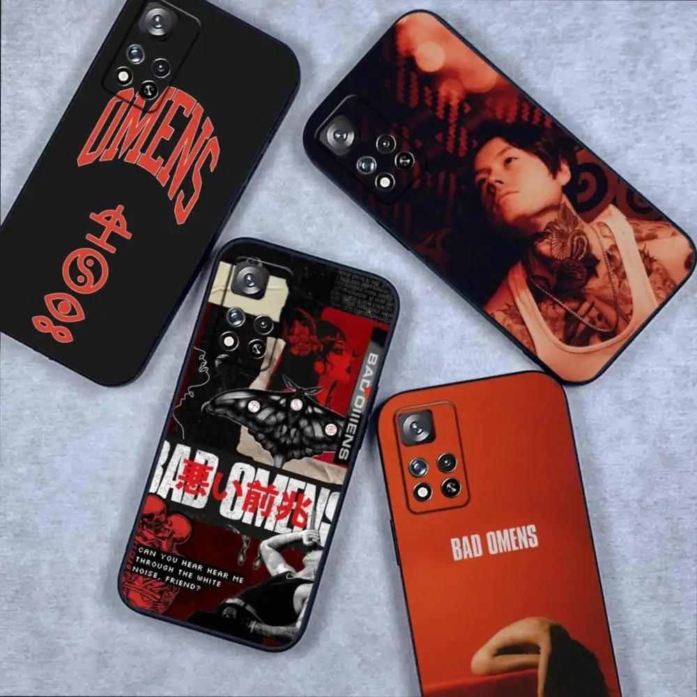 

B-Bad O-Omens Specter Phone Case For Samsung S 25,24,23,22,30,21,10,9,Ultra,Plus,Lite,FE,4,5G Black Soft Case