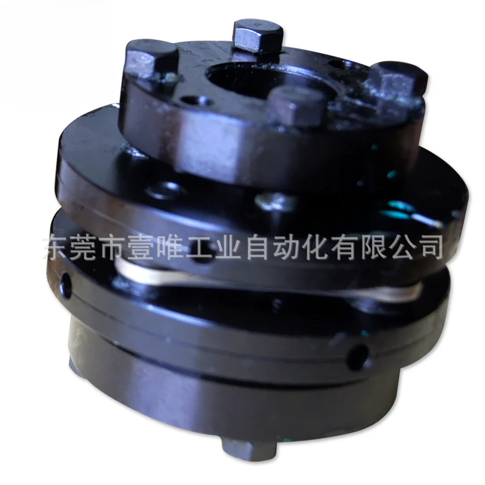 Plate Spring Coupling SFF-120SS-65KK-70KK-600N Connected To Servo Motor