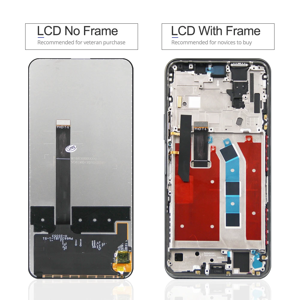 6.6 inch For Huawei Y9A LCD FRL-22, FRL-23, L22, L23 Display Touch Screen Replacement For Honor X10 5G TEL-AN00 Display