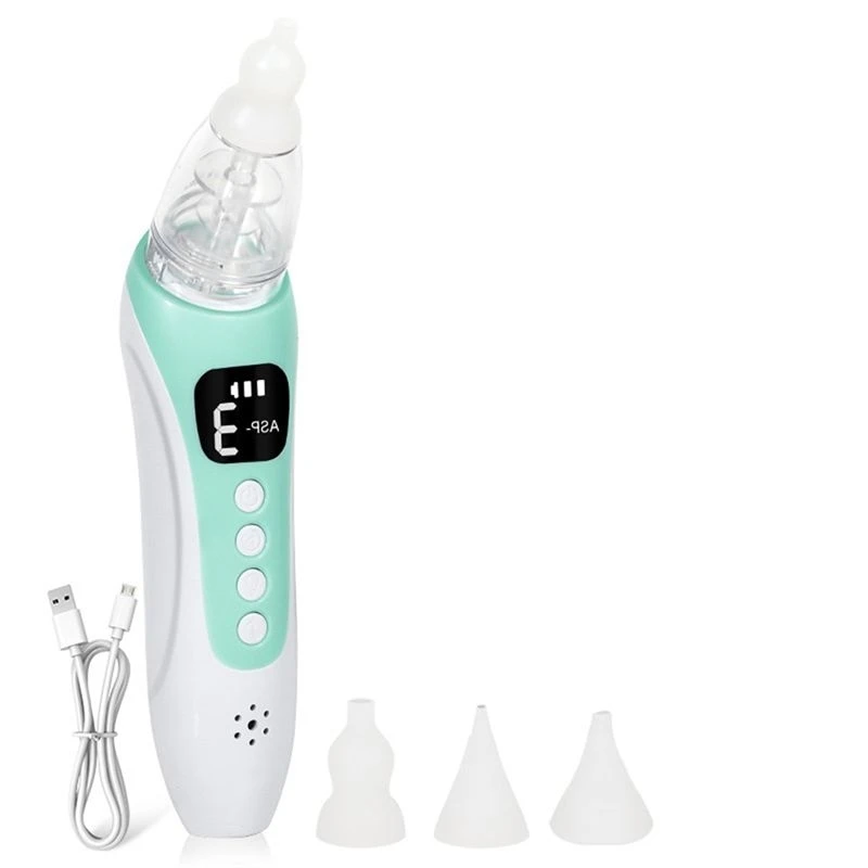 bedw-electric-child-nasal-aspirator-safety-silicone-baby-nose-cleaner-adjustable-suction-safe-low-noise-convenient