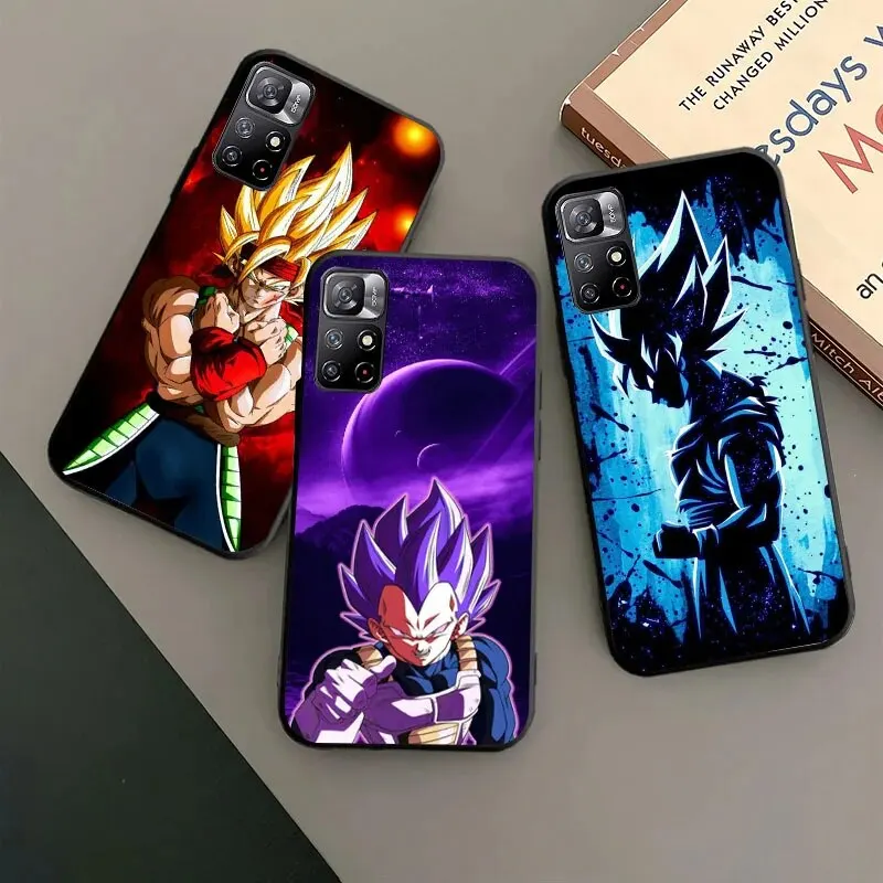 RK-31 Gogeta Dragons Balls Silicone Case For Xiaomi Redmi S2 9C 10 9 Power 9A 10A 9T 10C 11T X3 NFC Poco F1 Pro