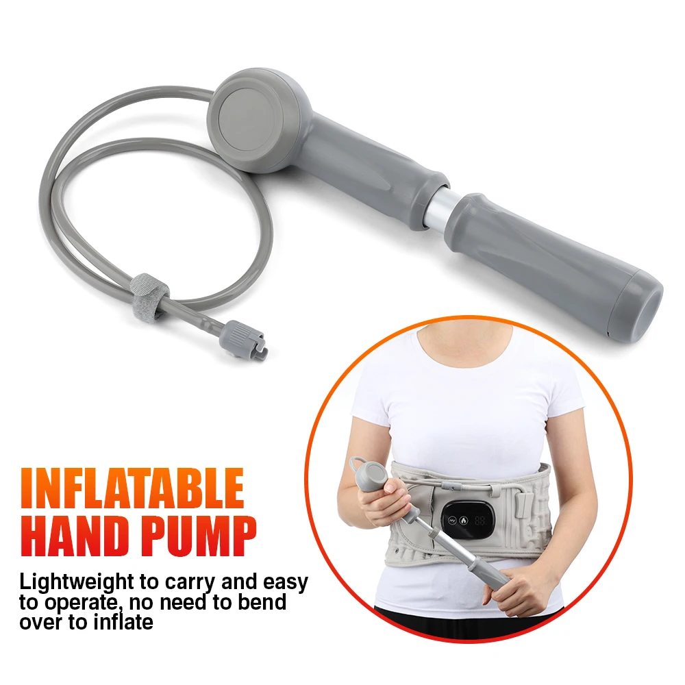 Electric Inflatable Airbag Massage Belt New Upgrade Sideway Extrusion Waist Support Massager Relaxation