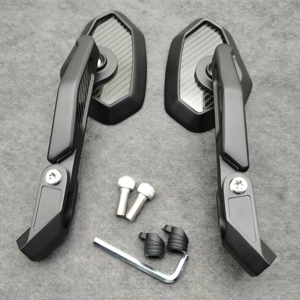 

Универсальные регулируемые зеркала заднего вида из карбона с ЧПУ для мотоциклов Ducati DIAVEL, STREETFIGHTER, MULTISTRADA, HYPERMOTARD ﻿