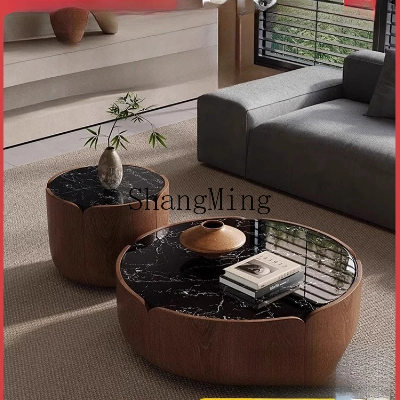 

LXY minimalist living room household small apartment modern high-end irregular coffee table