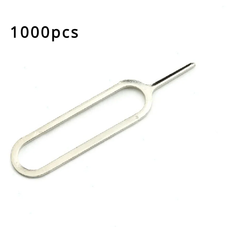 1000pcs SIM Card Tray Removal Eject Pin Universal Sim Card Tray Pin Remover Eject Pin Needle Phone Tool For Smart Phones