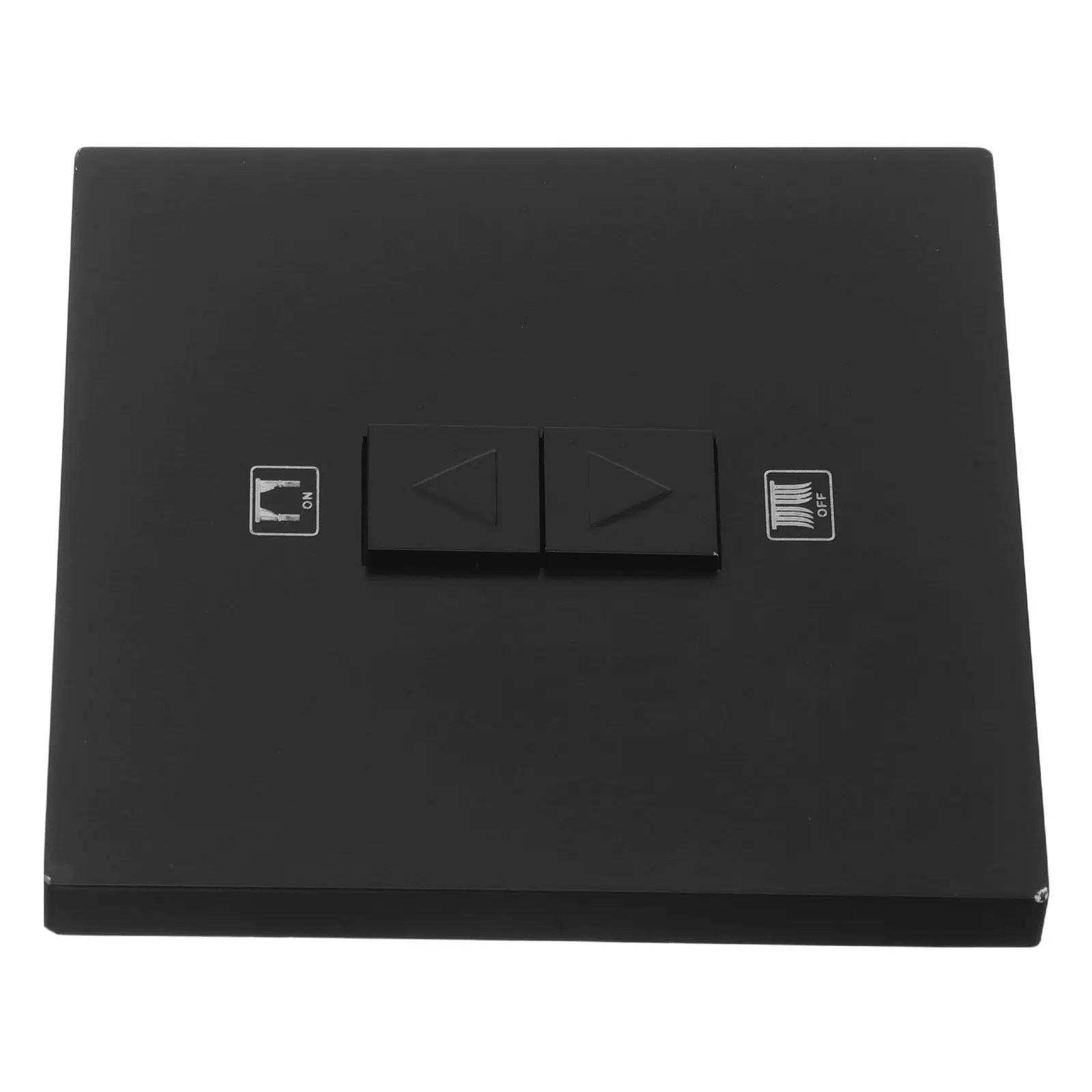 Premium Electric Curtain Switch Dual Channel Remote Control for Tubular Motors Silent Operation Easy Setup No Wiring