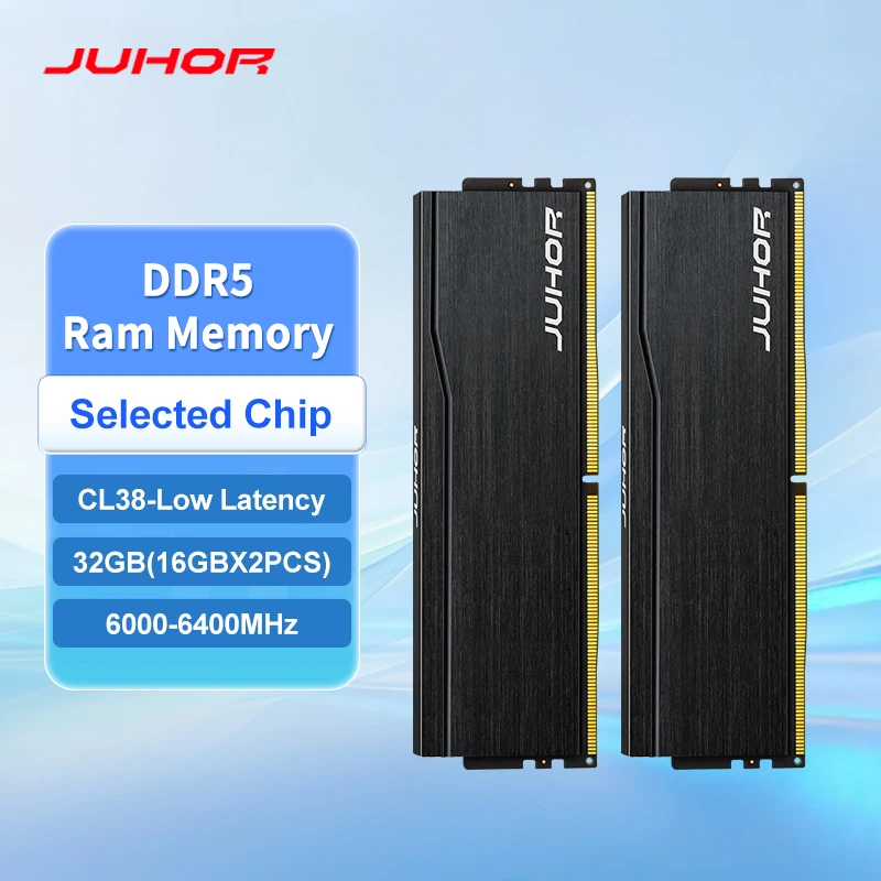 JUHOR 32GB DDR4 3600MHz CL16メモリ JUHOR DDR4 RAM 32GB (16GBX2) 3600MHz 3200MHz Desktop Memory
