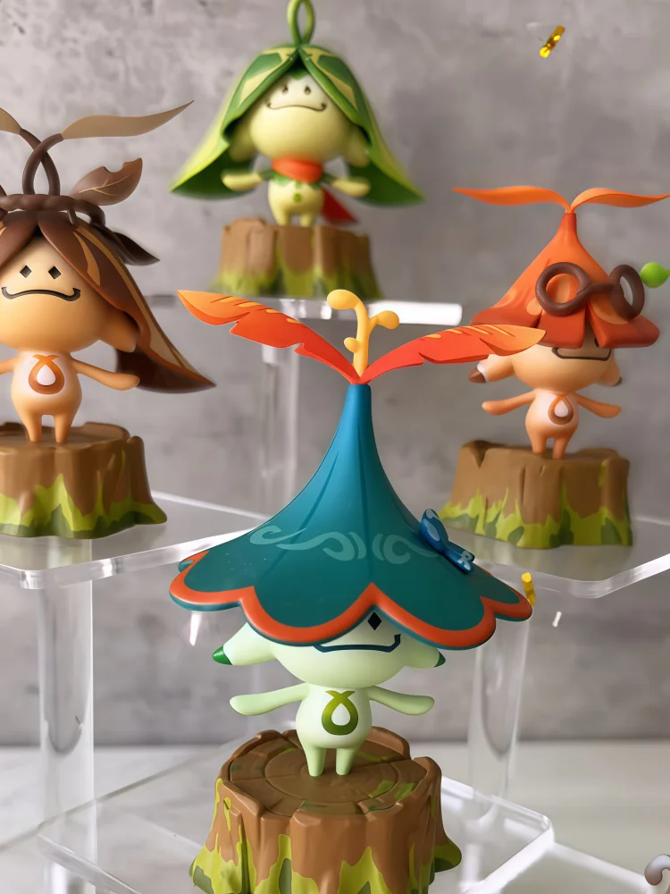 Genuine Genshin Impact Aranara Series Blind Box Creative Animation Game Cartoon Character Model Ornament Decoration Toy Gift