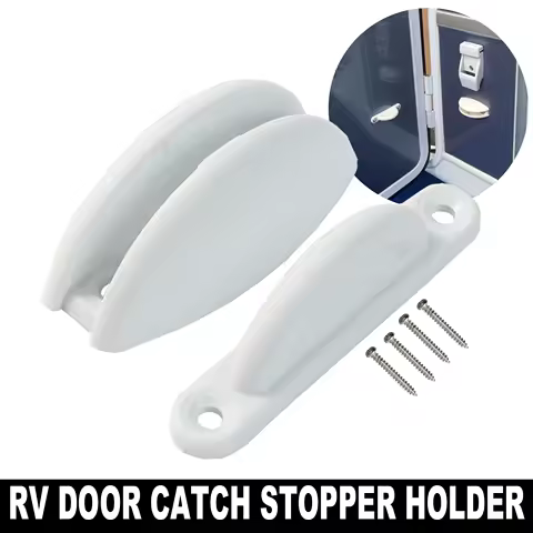 1x/2x Camper Door Retainer Catch Caravan Motorhomes Boat RV Stopper Clip Stay Holder Latch RV Motorhome Boat Replacement Parts