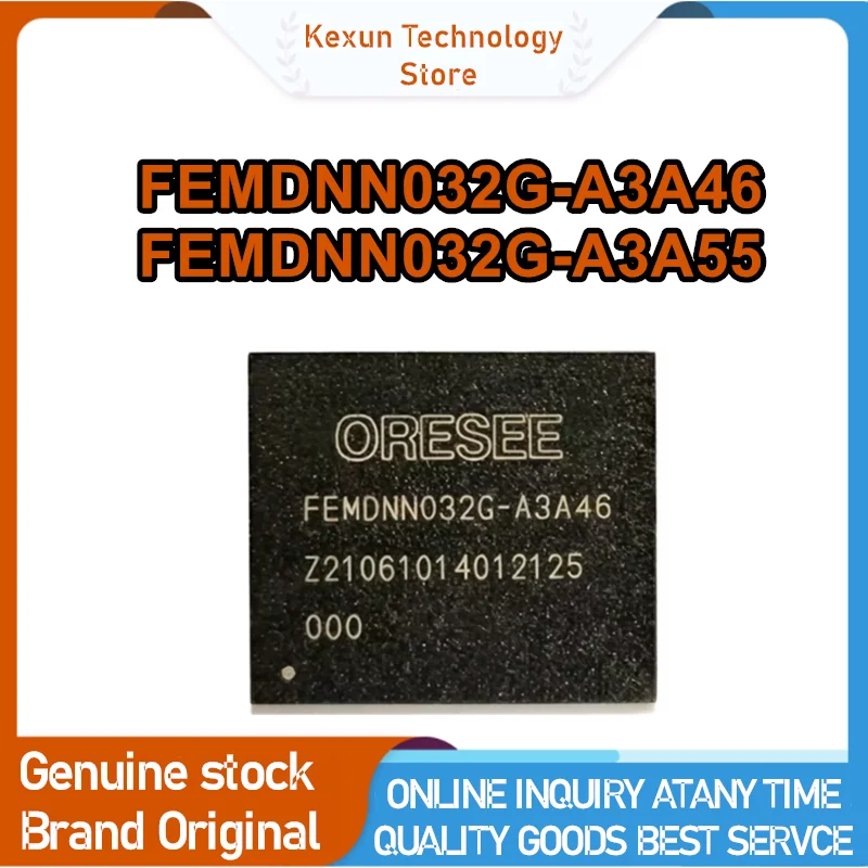 FEMDNN032G-A3A46 FEMDNN032G-A3A55 32GB font IC New Original in stock
