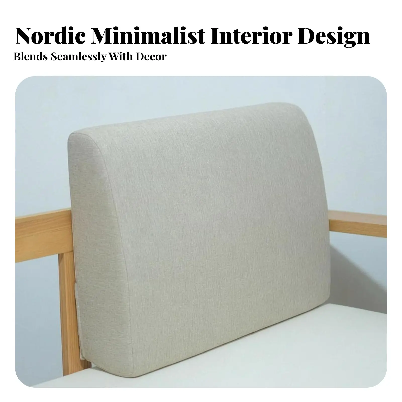 

Arched Spinerest Support Pad Dense Ergonomic Support Pad Additional Thick Breathable for Adults, Elderly, Sofa, on Chairs
