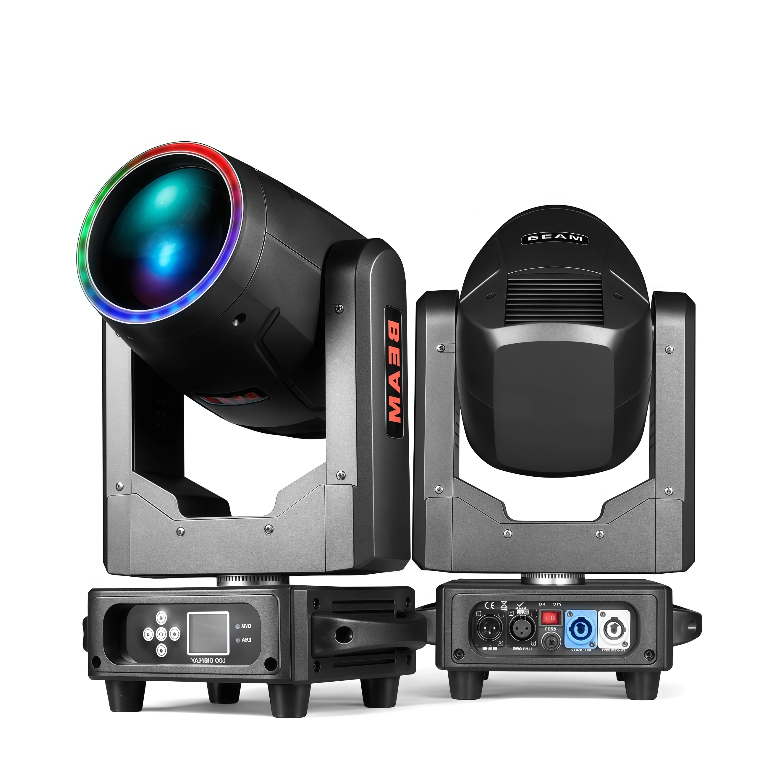 

295W Mini Moving Head Lights Color 9300K DMX512 Stage Lights With 16 Gobos 13 Colors 18 Channels For DJ Disco Wedding Party