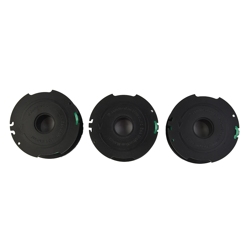 3PCS Replacement Spool and Line for Black & Decker GL7033 GL8033 GL9035 Models A6482 for Trimmer Maintenance and Repair