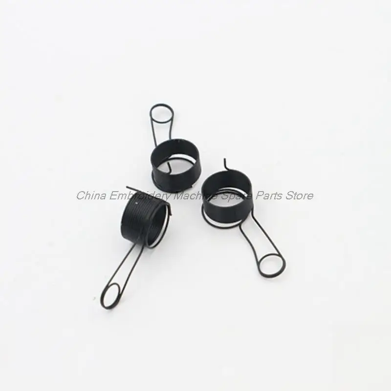 10PCS Black Spring Middle over Thread Spring Computer Embroidery Machine Accessories