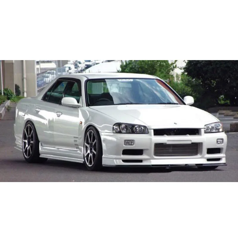 Static assembly car model Aoshima-05534 1/24 URAS ER34 Skyline TYPE-R 2001 car model kit