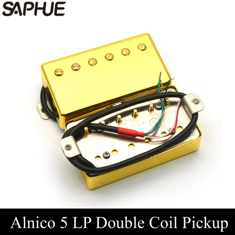ألنيكو 5 هامبوكر لاقط الجيتار 4 كابل لفائف 7.5k/15k لفائف تقسيم ألنيكو الخامس لاقط للجيتار الكهربائي LP كروم #1