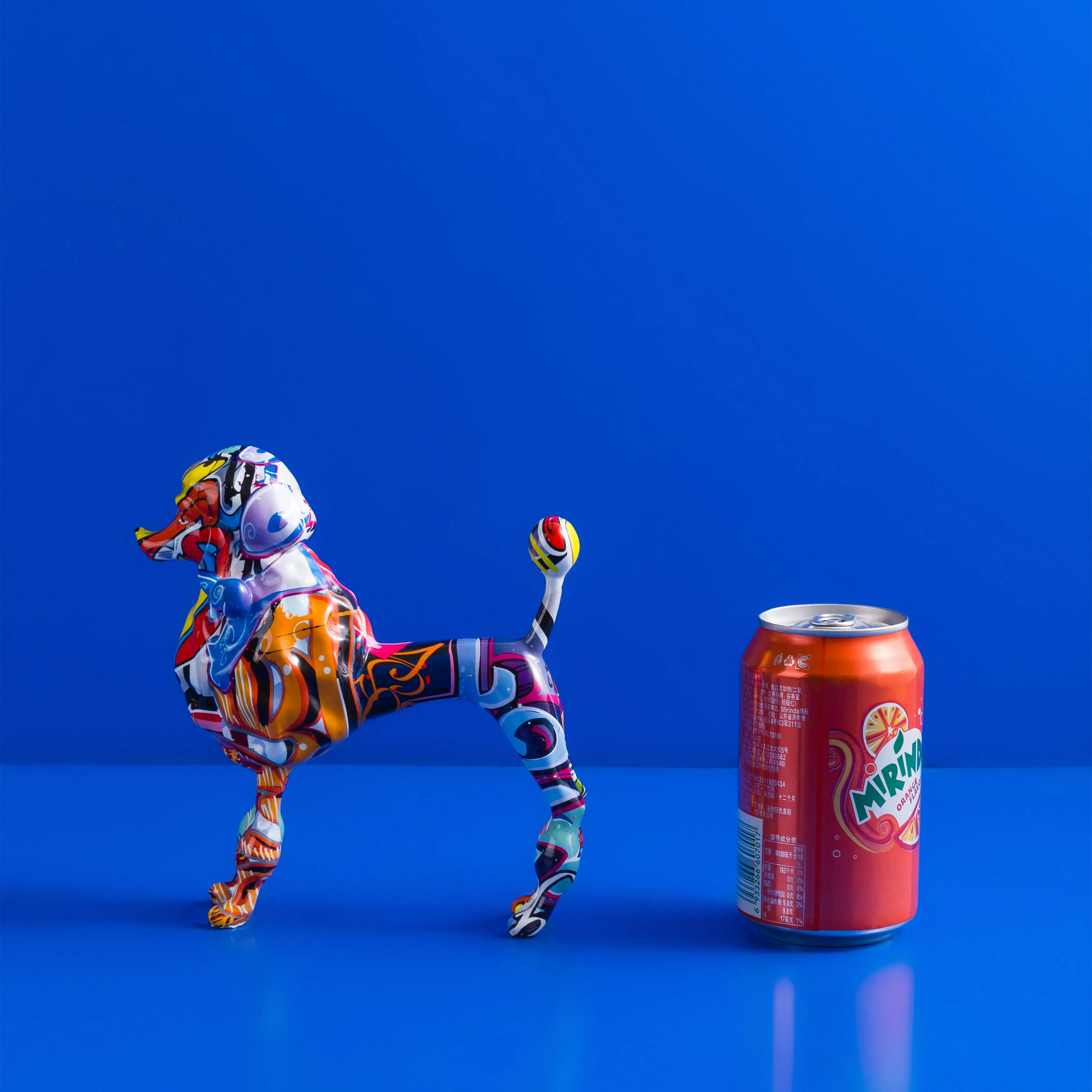 Colorful Graffiti Poodle Decor 4
