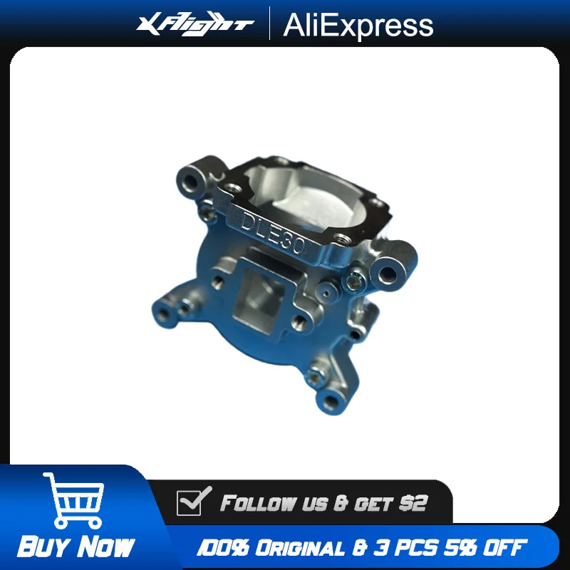 

DLE30 Crankcase for DLE-30 30cc 2-Stroke Gas Engine, RC Airplane Helicopter Parts, Aluminum Alloy Housing with Gaskets