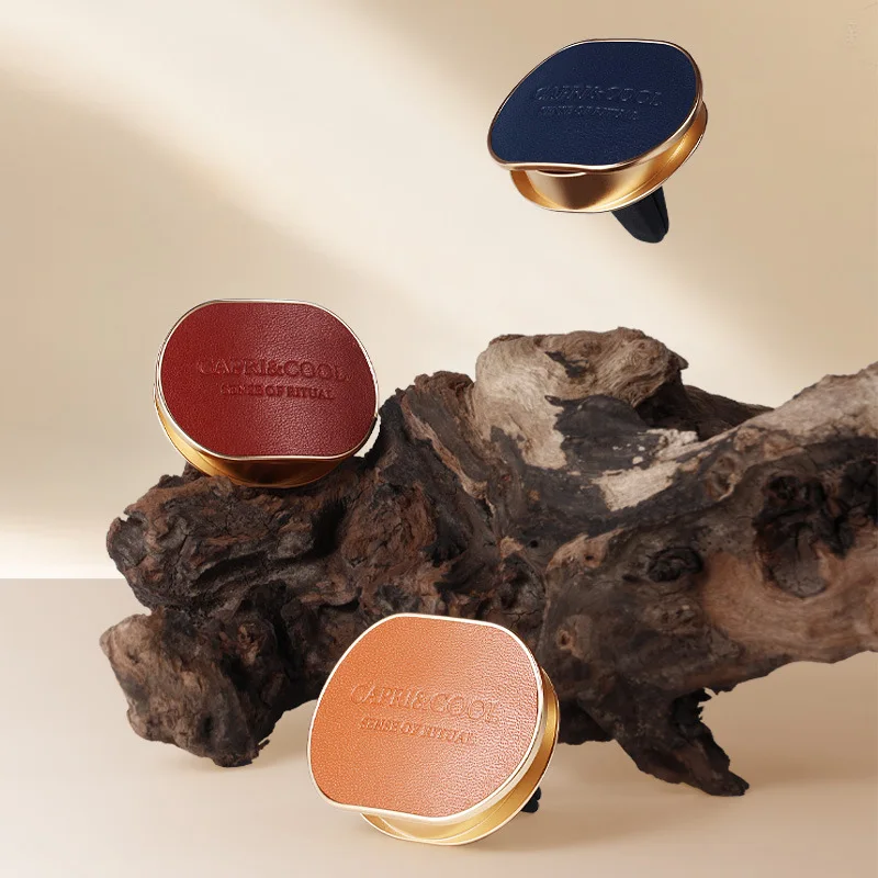 Aromatherapy fireless leather car trend fragrance high-end decoration in addition to odor fresh and light fragrance without dizz