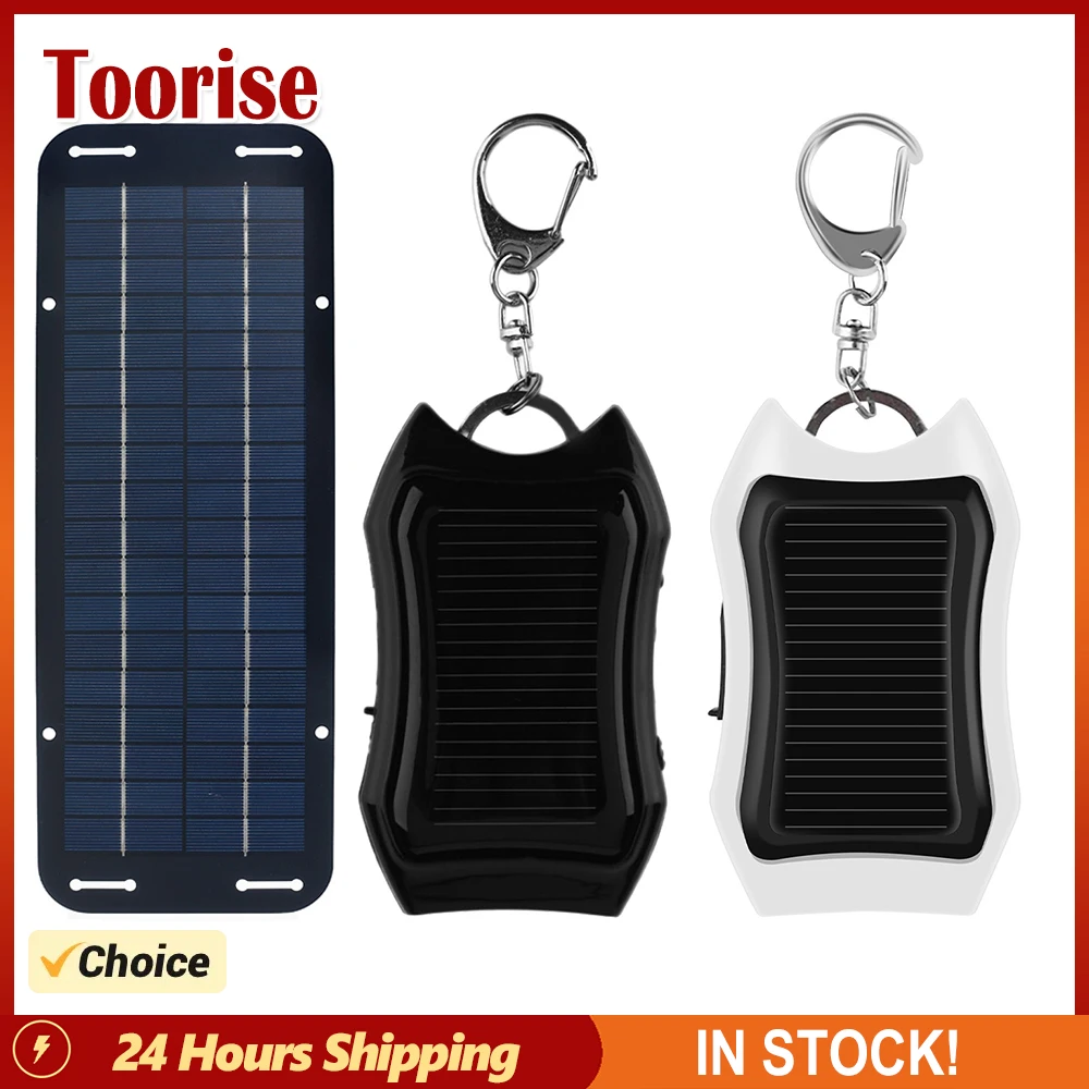 1200mAh Mini Solar Charger Keychain Solar Portable Battery Pack Fast Charging Player Tablet Cellphone Backup Power Bank Sistemle