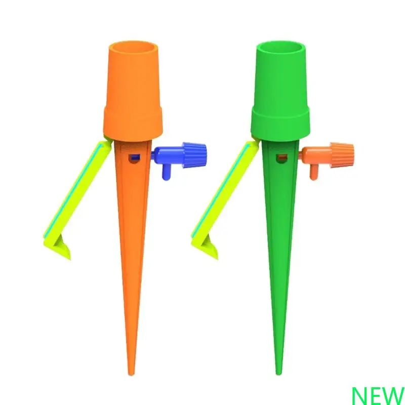

10Pcs Automatic Watering Device For Pots Drips Irrigation System Selfwatering Stakes Efficient Gardening Watering Tool