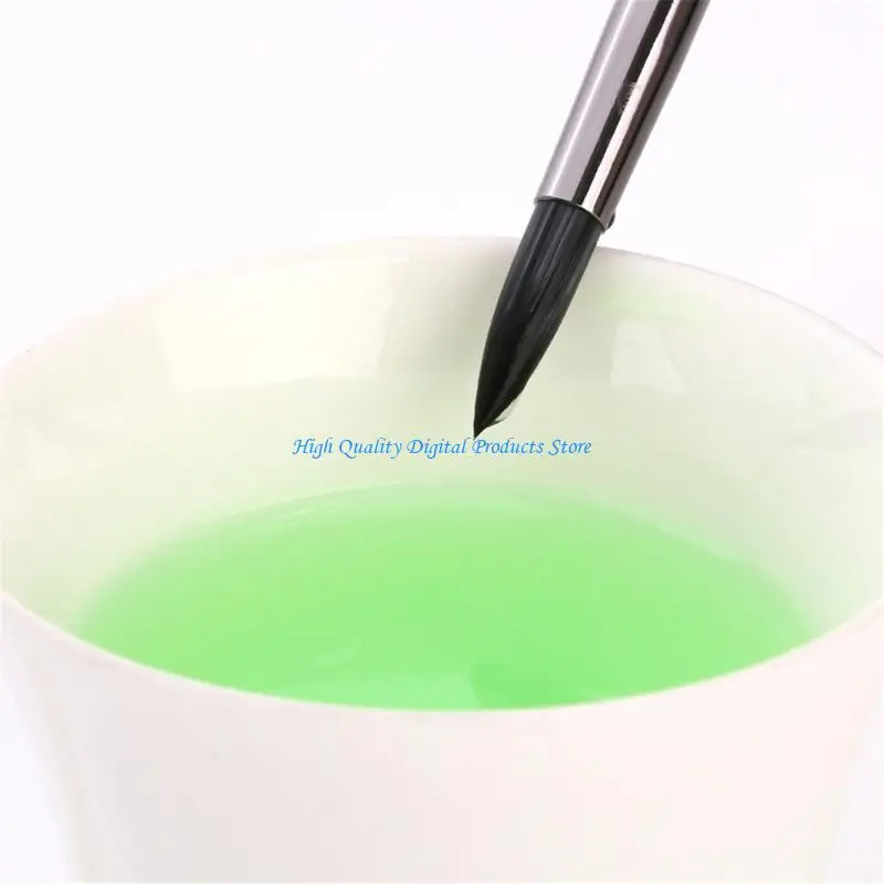 U2JE 24x مجموعة فرش طلاء أكريليك مجموعة فرش متعددة الوظائف مجموعة فرشاة نايلون مع حقيبة منظمة وملعقة #4