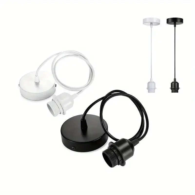 E27 Lamp Holder Hanging Wire Creative Hanging Lighting Accessories