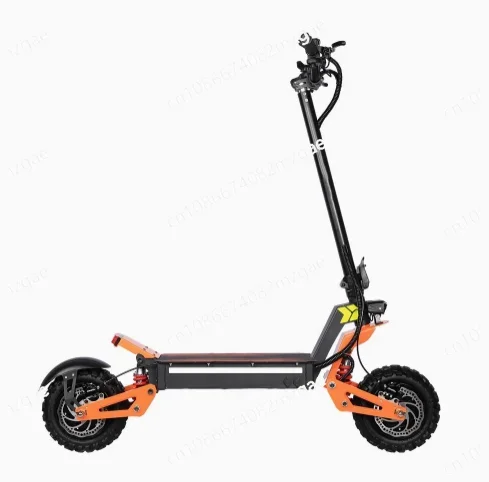 

52V-26AH Max Speed 65KM/H Max Range 80KM Hydraulic Brake Foldable 5000W Dual Motor Adult Electric Scooter 11 InchOff-road Tyres