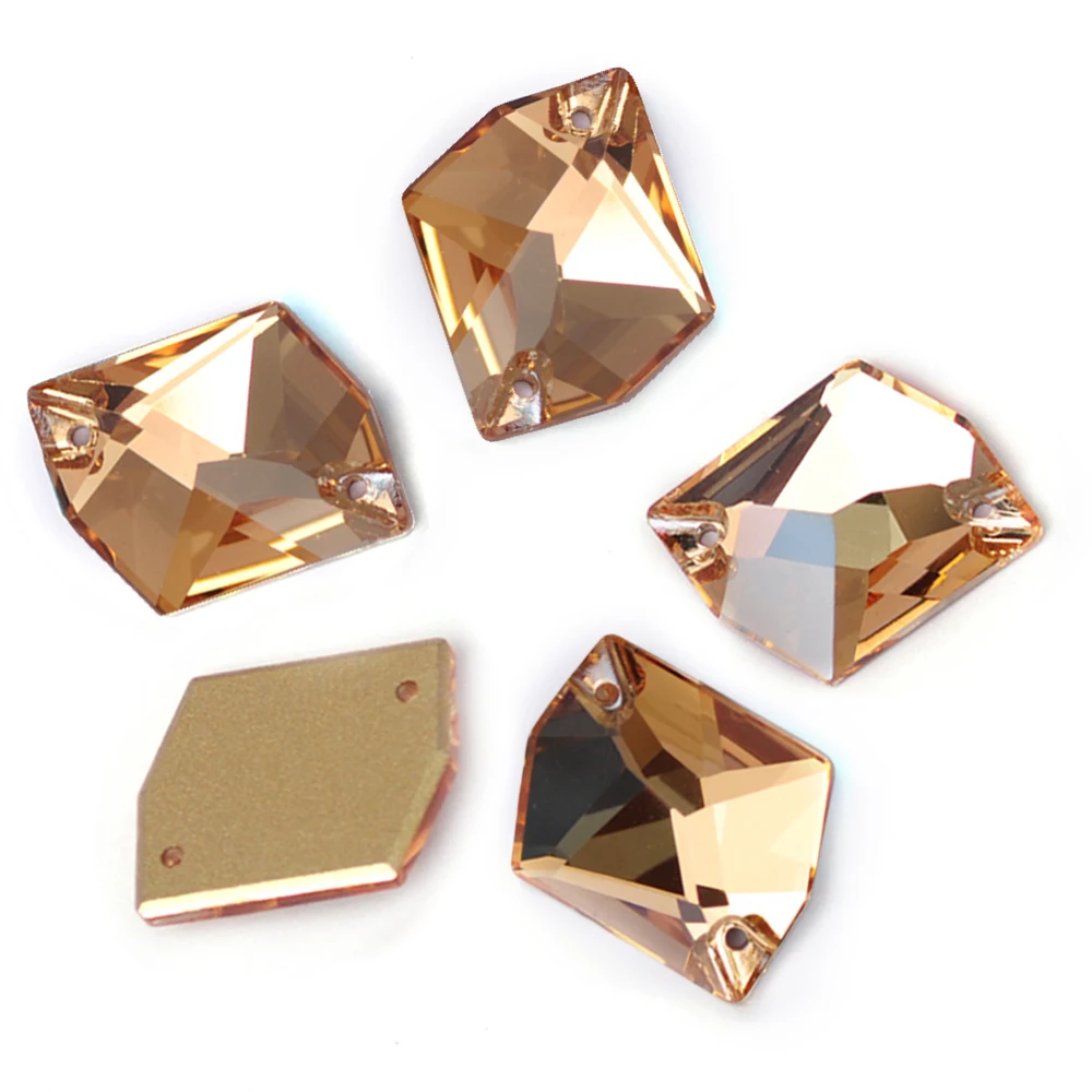 3265 Cosmic Sew On Stone Flat Back Sewing Rhinestones Sewn Rhinestone Crystal AB Stones Glass Strass for Garment Craft