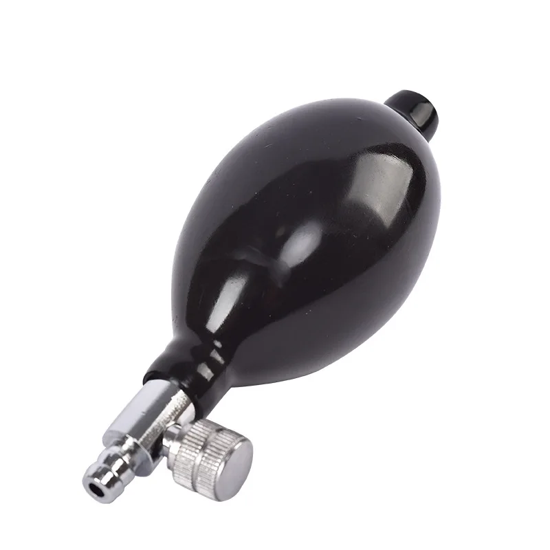 Medical Sphygmomanometer Manonometer Ball Blood Pressure Cervical Tractor Accessory Latex Air Inflation Balloon Bulb Pump Valve