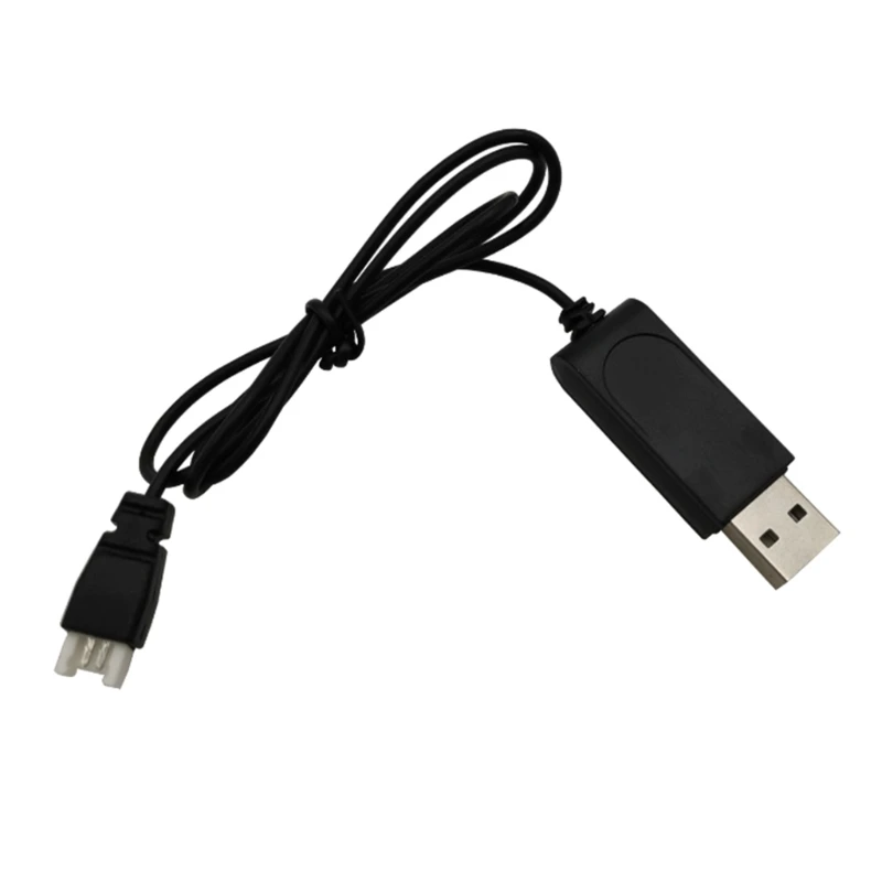 Reliable USB Charging Cable for Lithium Cells Safeguards Against Overcharge 3.7V 500mA Output Helicopter Power Cord