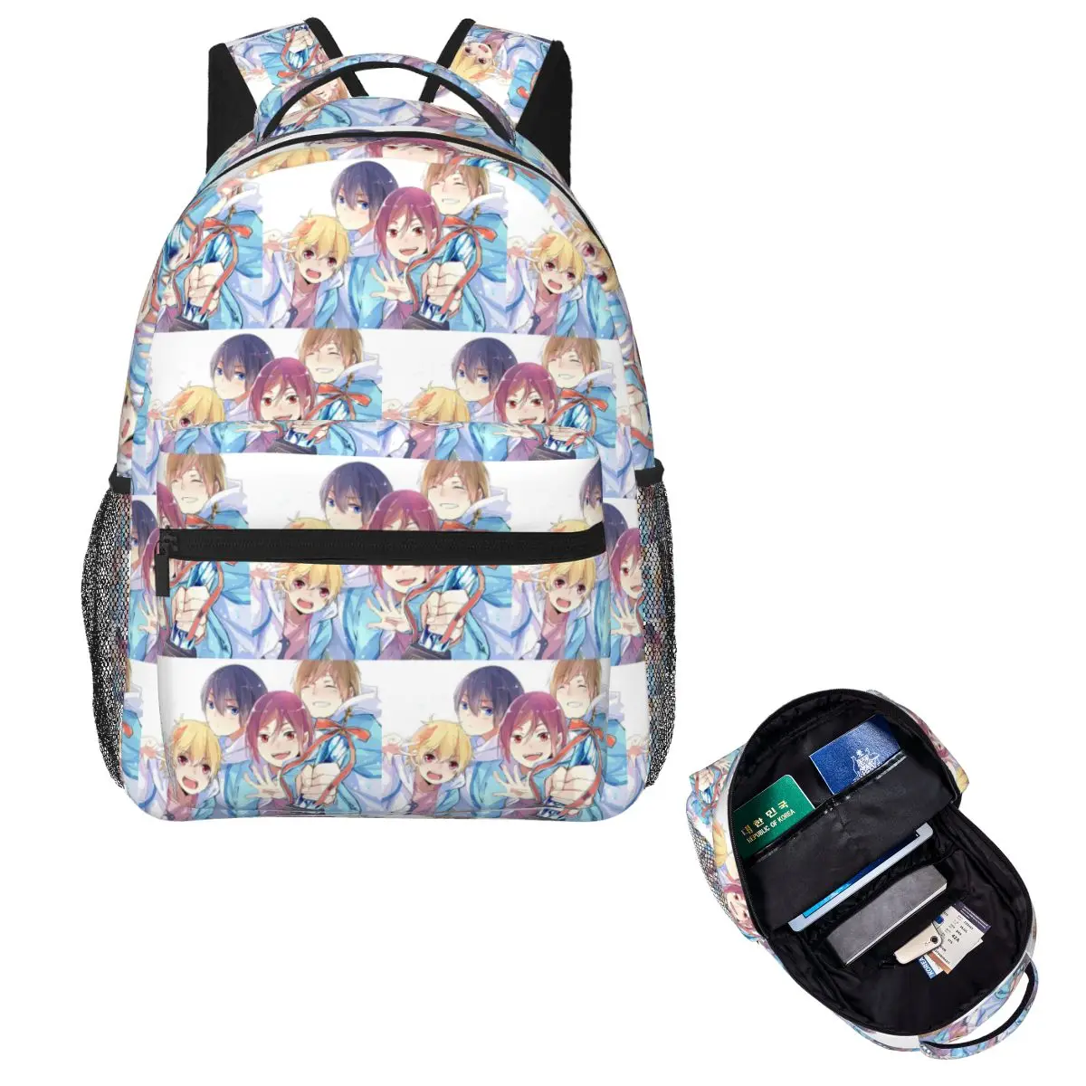 

Free! Children 2 Student Backpack School Bag Hiking Travel Daypack for Men Women Fashion Bookbag Shoulder Bags