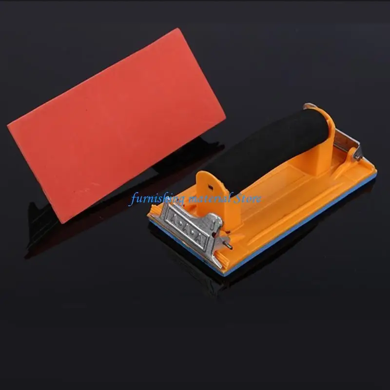 

Y5GD Convenient Hand Sander with Sponge Ergonomic Handle 18.2/7.16'' Polishing Tool