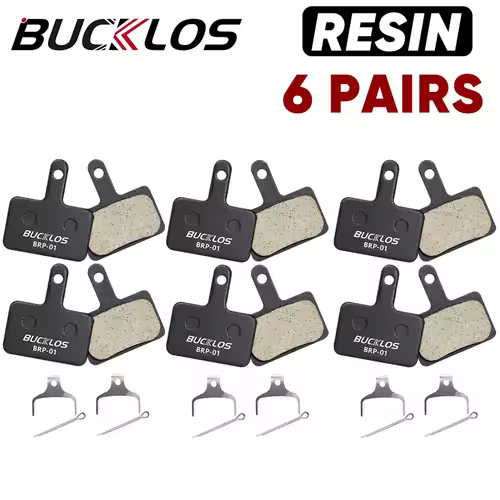 BUCKLOS Bike Brake Pad Resin Disc Pads For SHIMANO B01S Wear-resistant MTB Bicycle Hydraulic Brake Pad for B03S B05S Brake Parts - Image 12