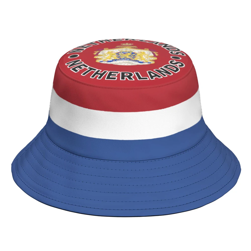 Netherlands Fisherman Hats Custom Made Name Team Logo Bucket Cap Country Travel Dutch Nation Kingdom Holland Headgear