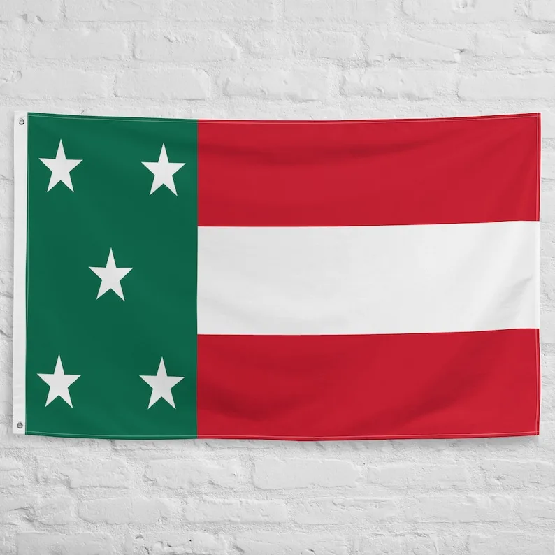 

Republic Of Yucatan Flag 100% Polyester With 2 Iron Grommets Republic Of Yucatán Flags