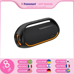 Tronsmart Bang Speaker 60W Bluetooth Speaker with Lossless Hi-Res Audio, Heavy Bass, App Control, Portable Handle, for Party