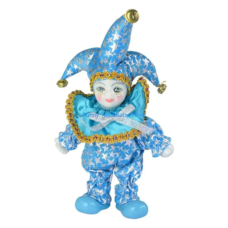 

Элегантная 7-дюймовая фарфоровая кукла итальянская любовь, коллекционная для домашнего декора и подарков, итальянская фарфоровая